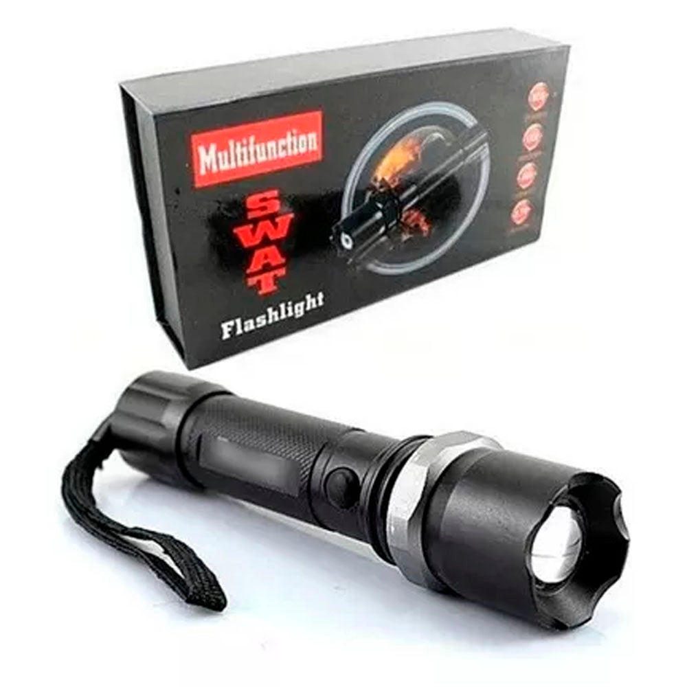 Linterna Recargable con Zoom Luminoso